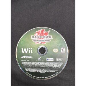 Bakugan Defenders Of The Core Nintendo Wii Disc By Activision Disk Only
